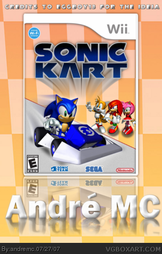 Sonic Kart box art cover