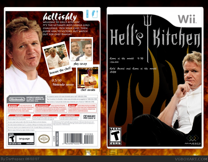 Hell's Kitchen box art cover