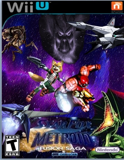 Star Fox - Metroid: Fusion Saga box cover