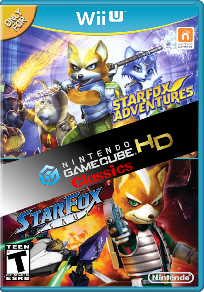 Star Fox - GameCube HD Classics box art cover
