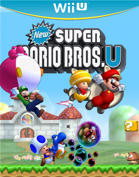 New Super Mario Bros U box art cover