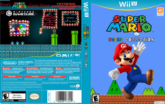 Super Mario Super Collection box art cover