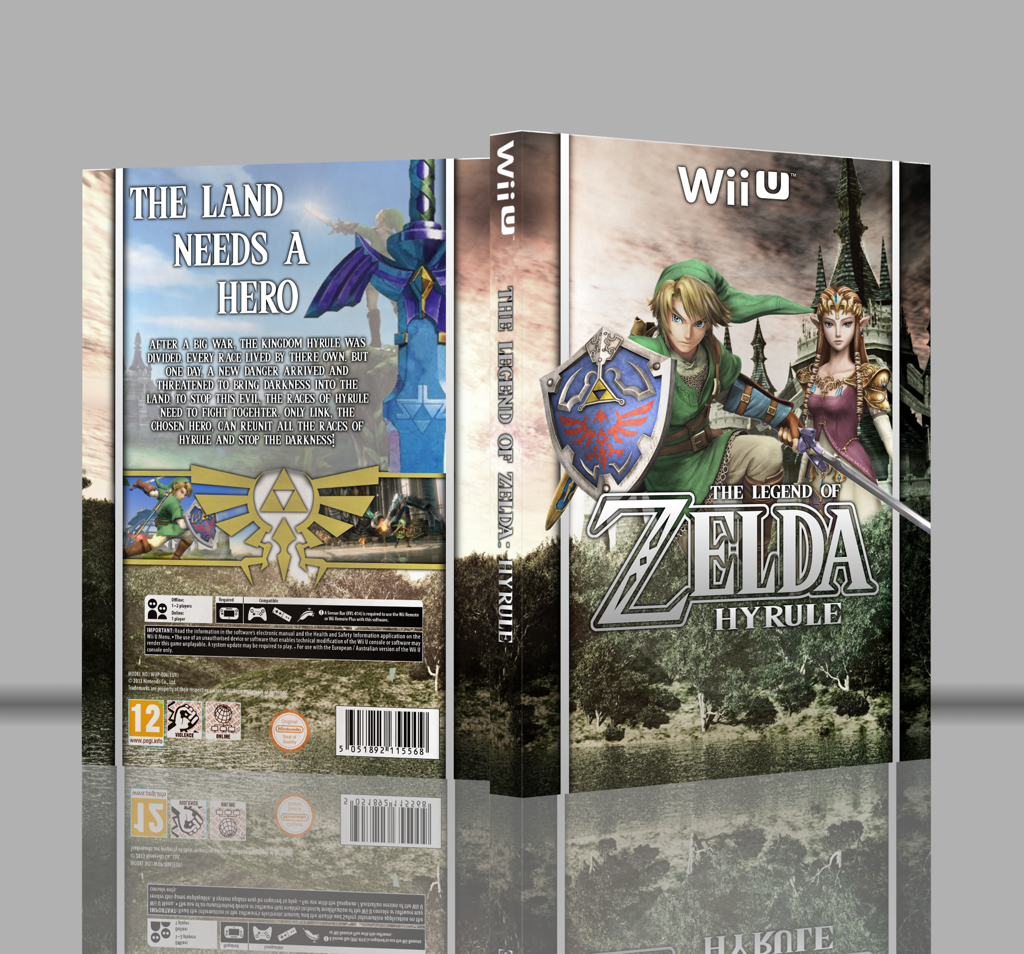 The Legend of Zelda: Hyrule box cover