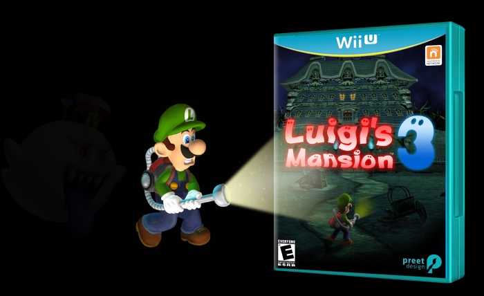 Luigi's Mansion 3 box art cover