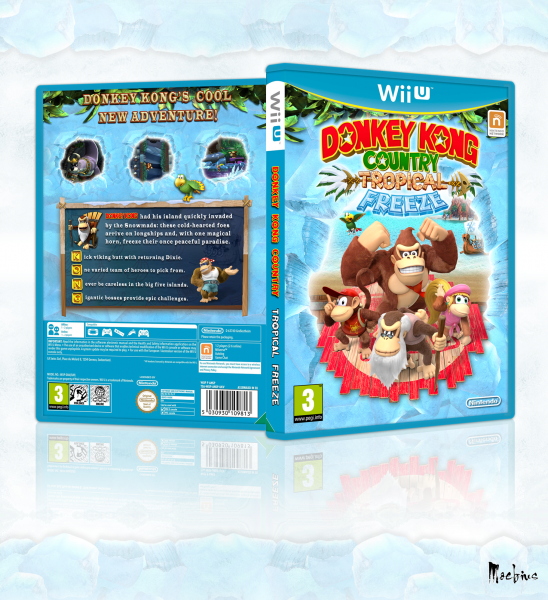 Donkey Kong Country: Tropical Freeze box art cover