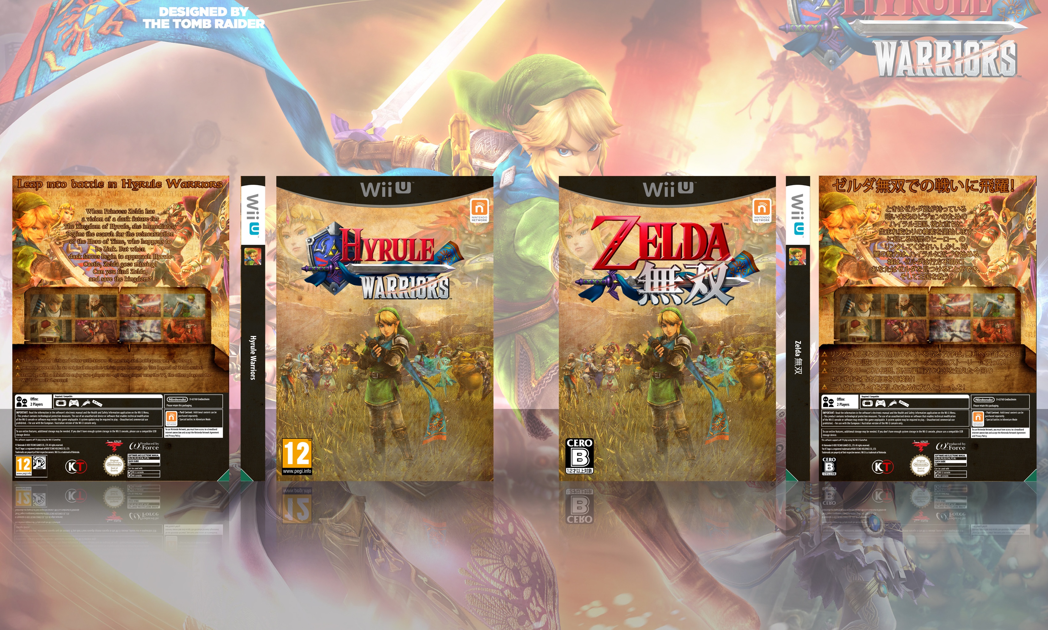 Hyrule Warriors & Zelda Musou box cover