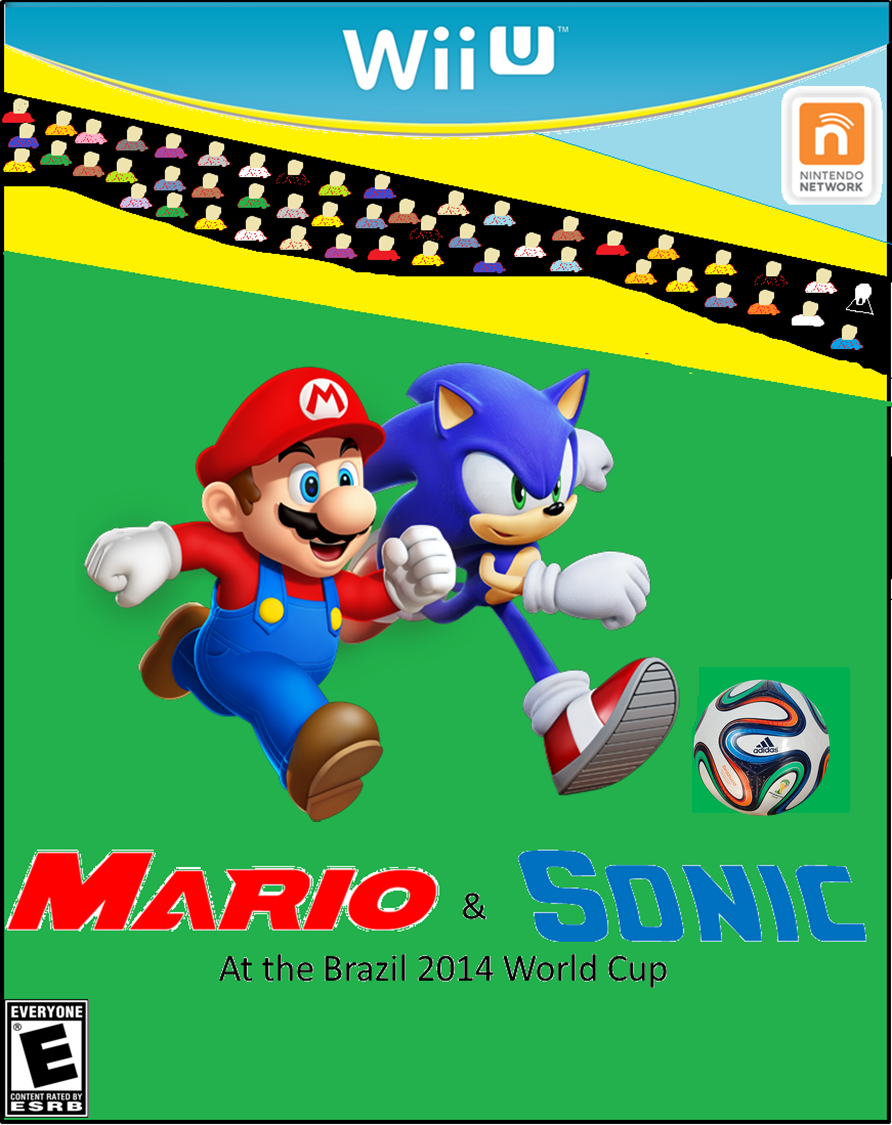 Mario & Sonic at the Brazil 2014 World Cup box cover