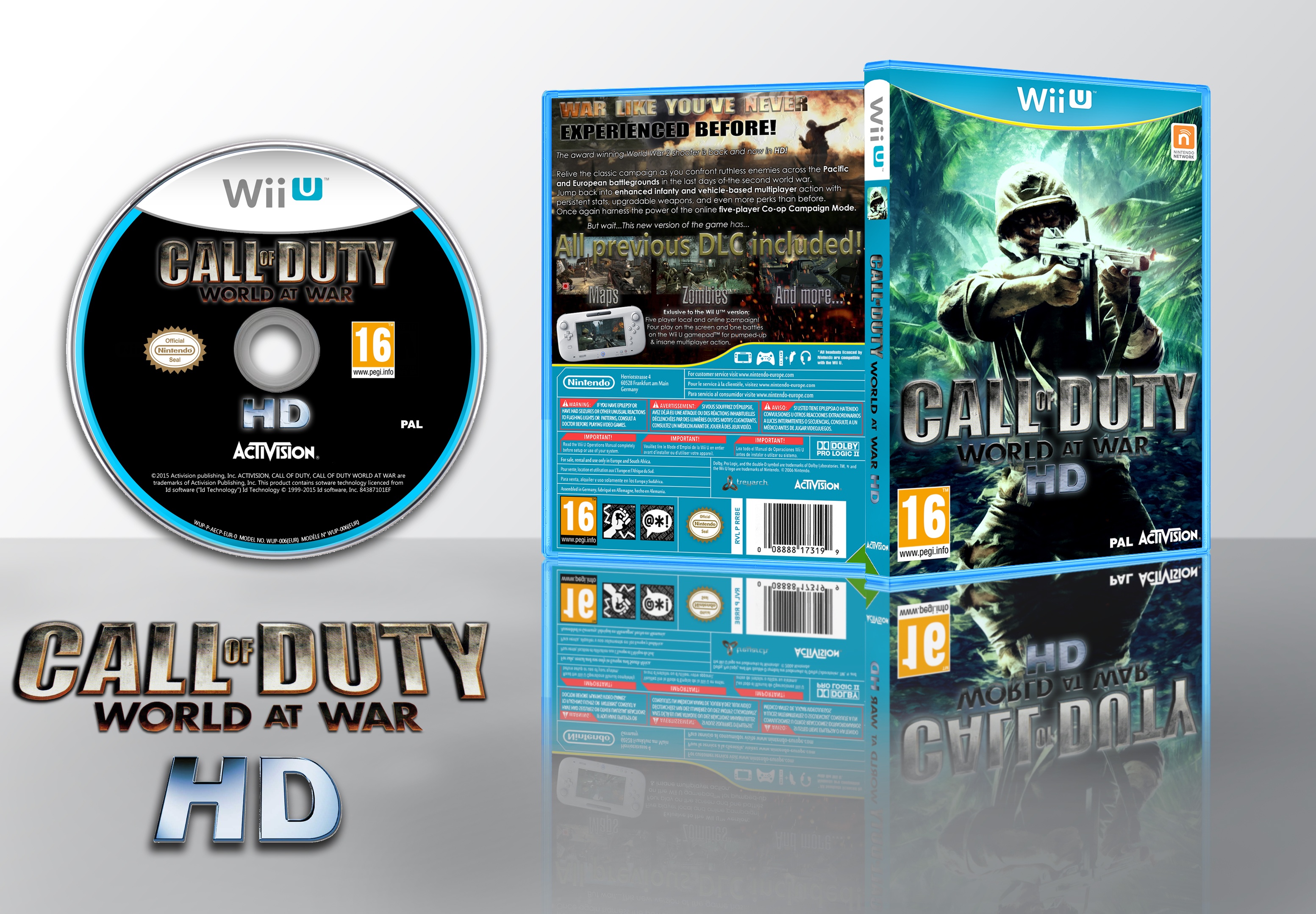 Call Of Duty: World At War HD box cover
