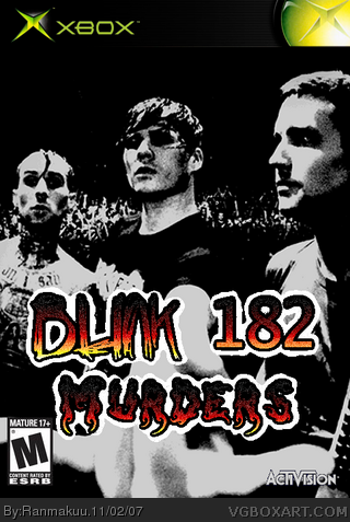 Blink 182 Murders box cover