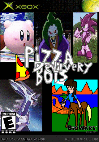 Pizza Delivery Boys box cover