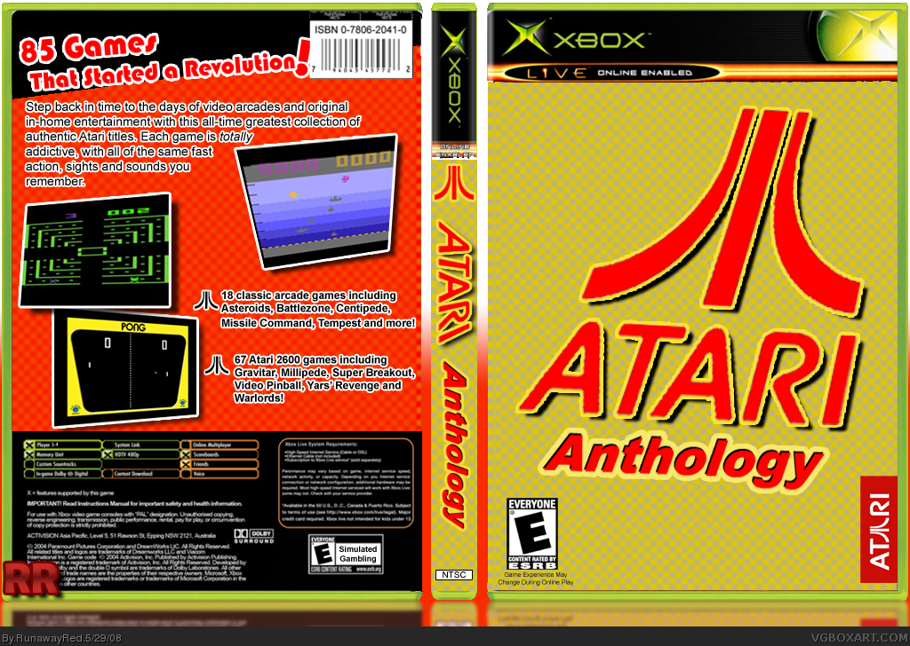 Atari Anthology box cover