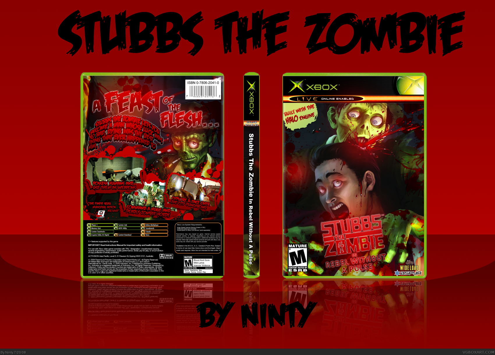 Stubbs The Zombie In Rebel Without A Pulse box cover