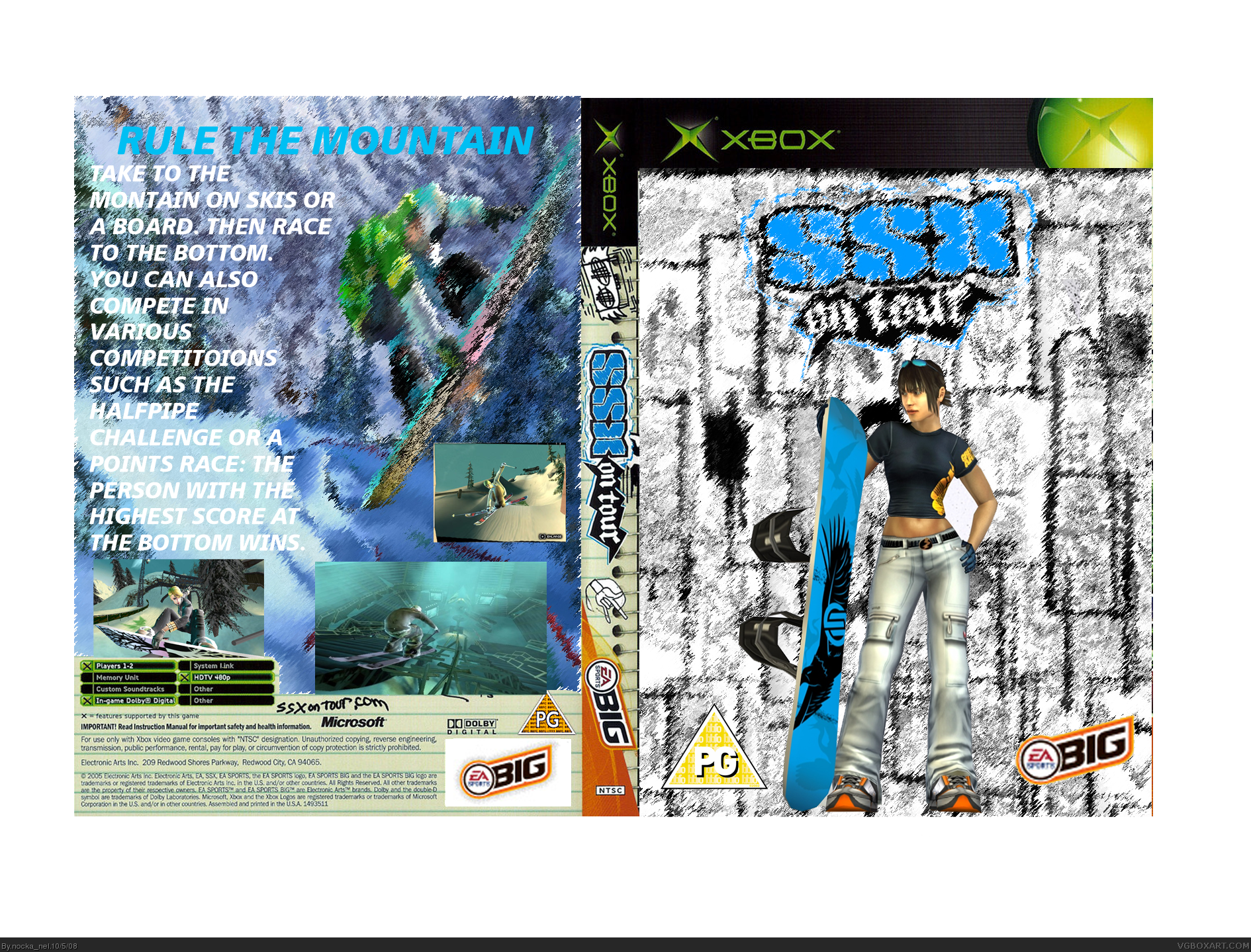 SSX on Tour box cover