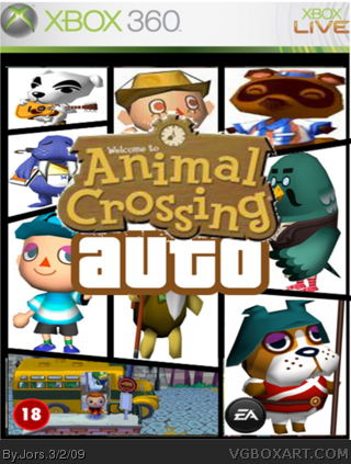 Animal Crossing Auto box cover