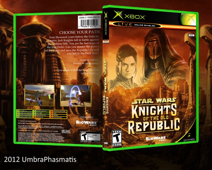 Knights of the Old Republic box art cover