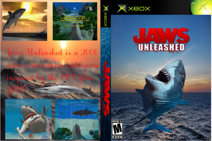 Jaws Unleashed box art cover