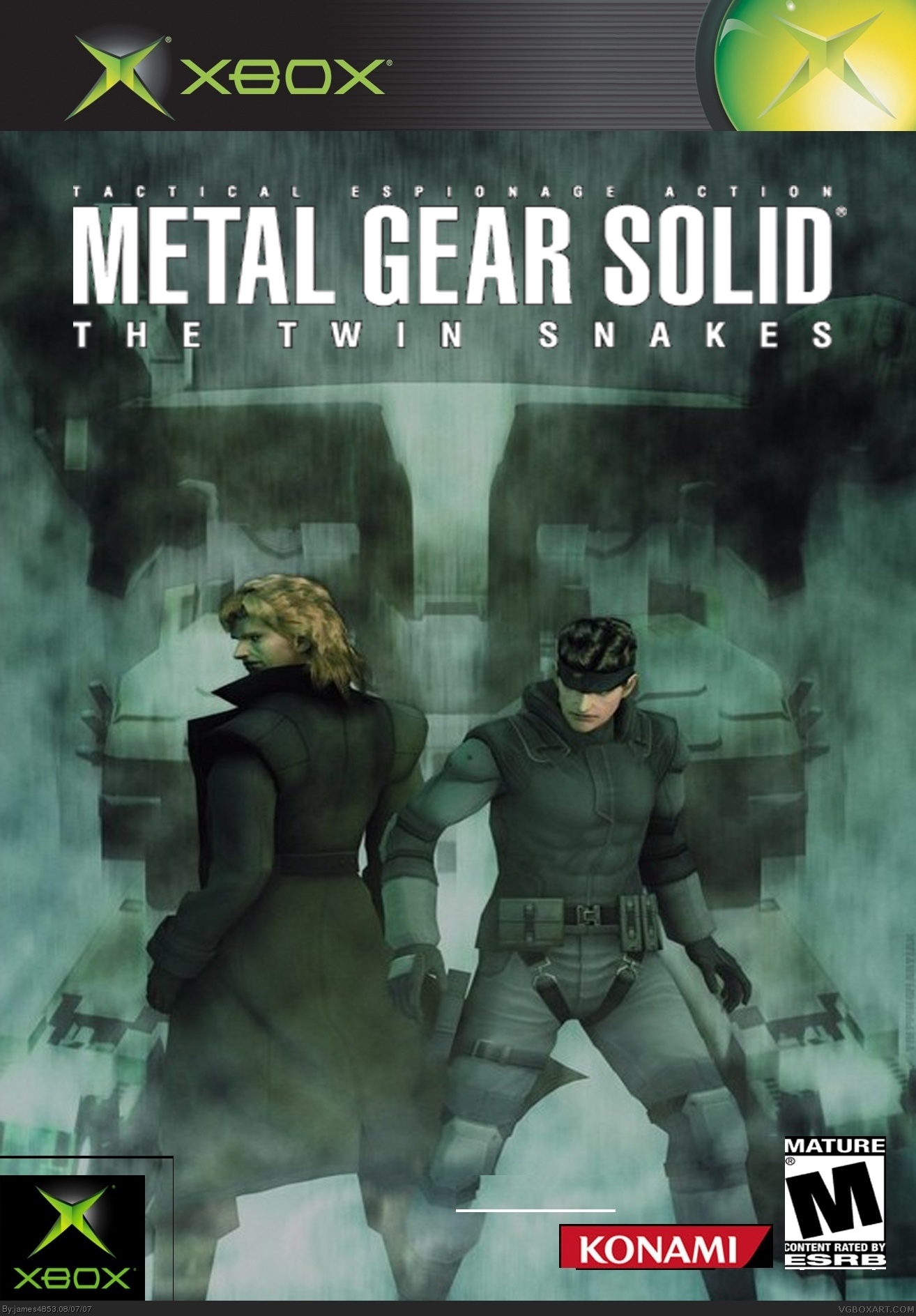 Metal Gear Solid The Twin Snakes box cover