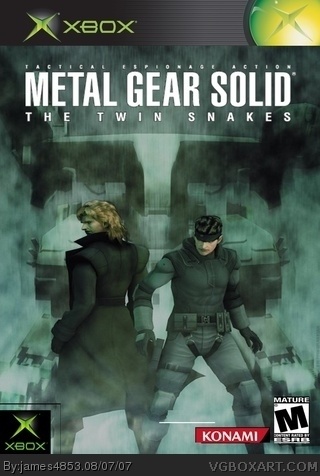 Metal Gear Solid The Twin Snakes box art cover