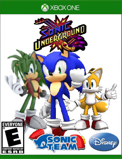 Sonic Underground box cover