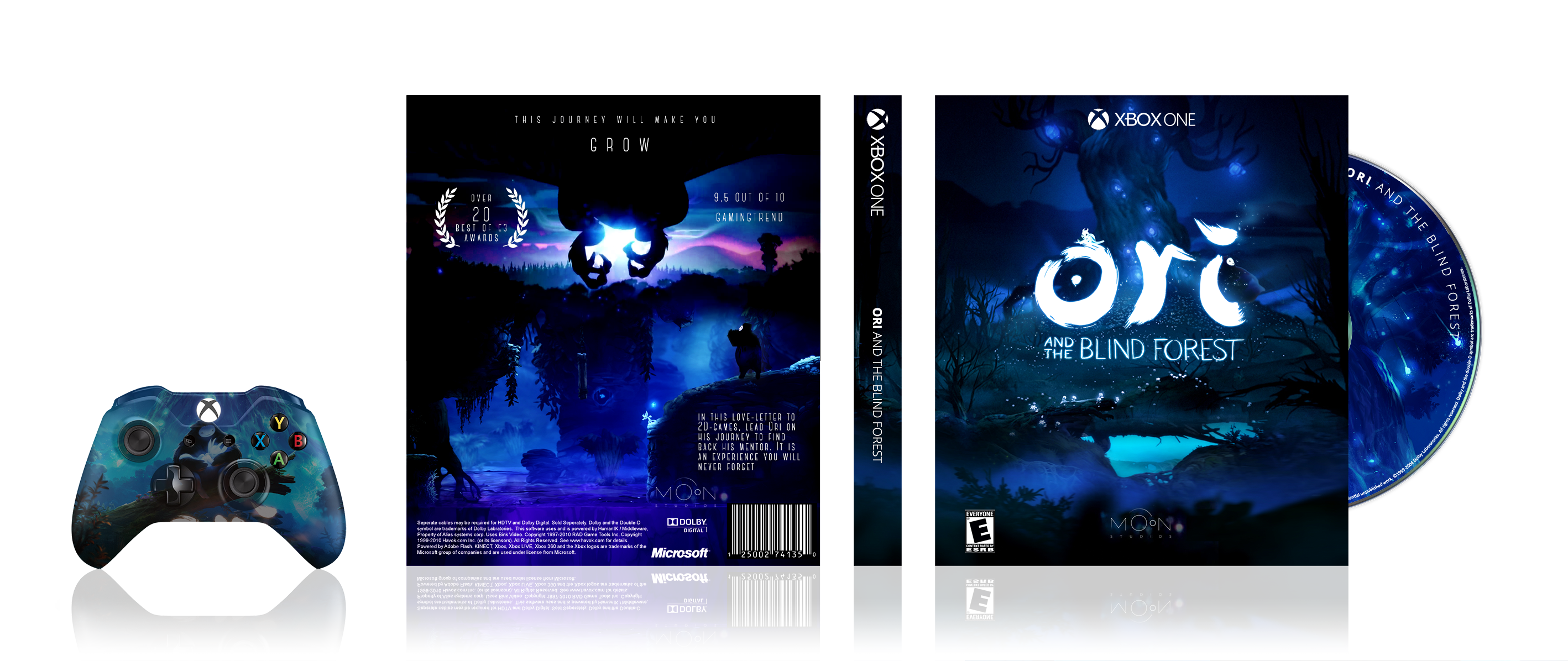 Ori and the Blind Forest box cover