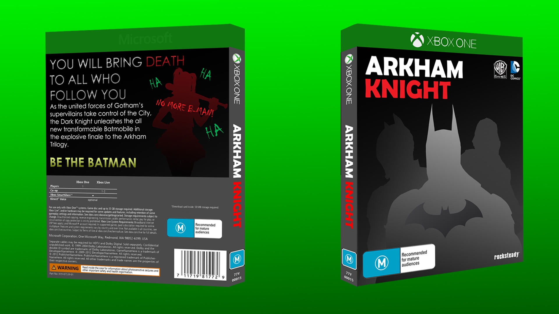 Batman: Arkham Knight box cover