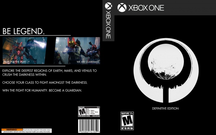 Destiny: The Definitive Edition box art cover