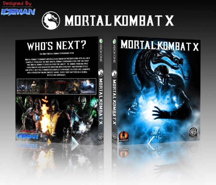 Mortal Kombat X box art cover