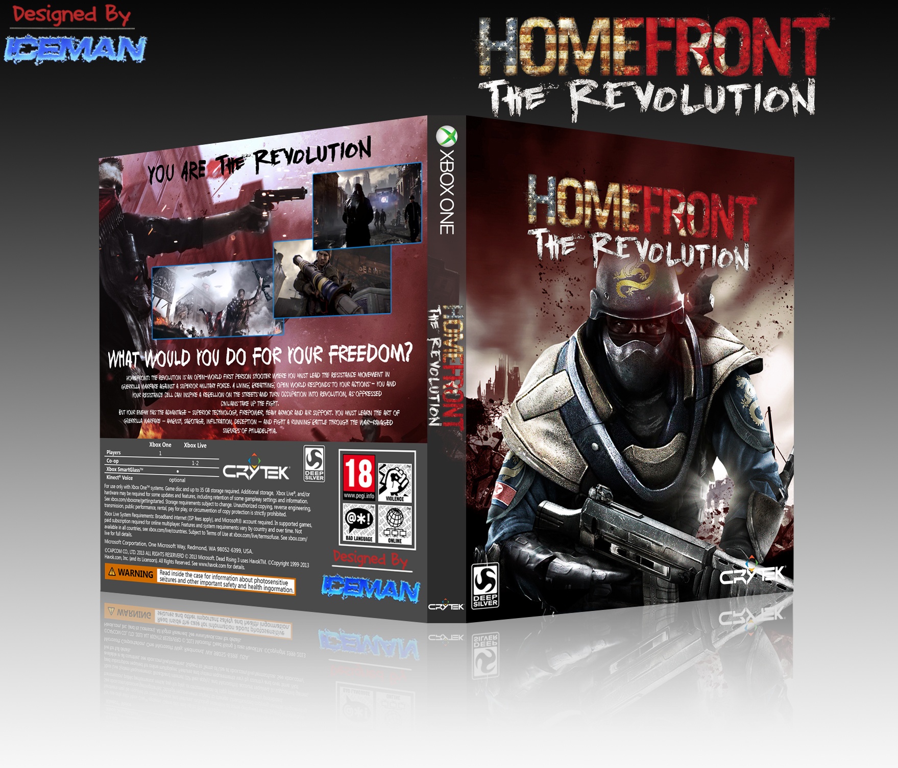 Homefront The Revolution box cover