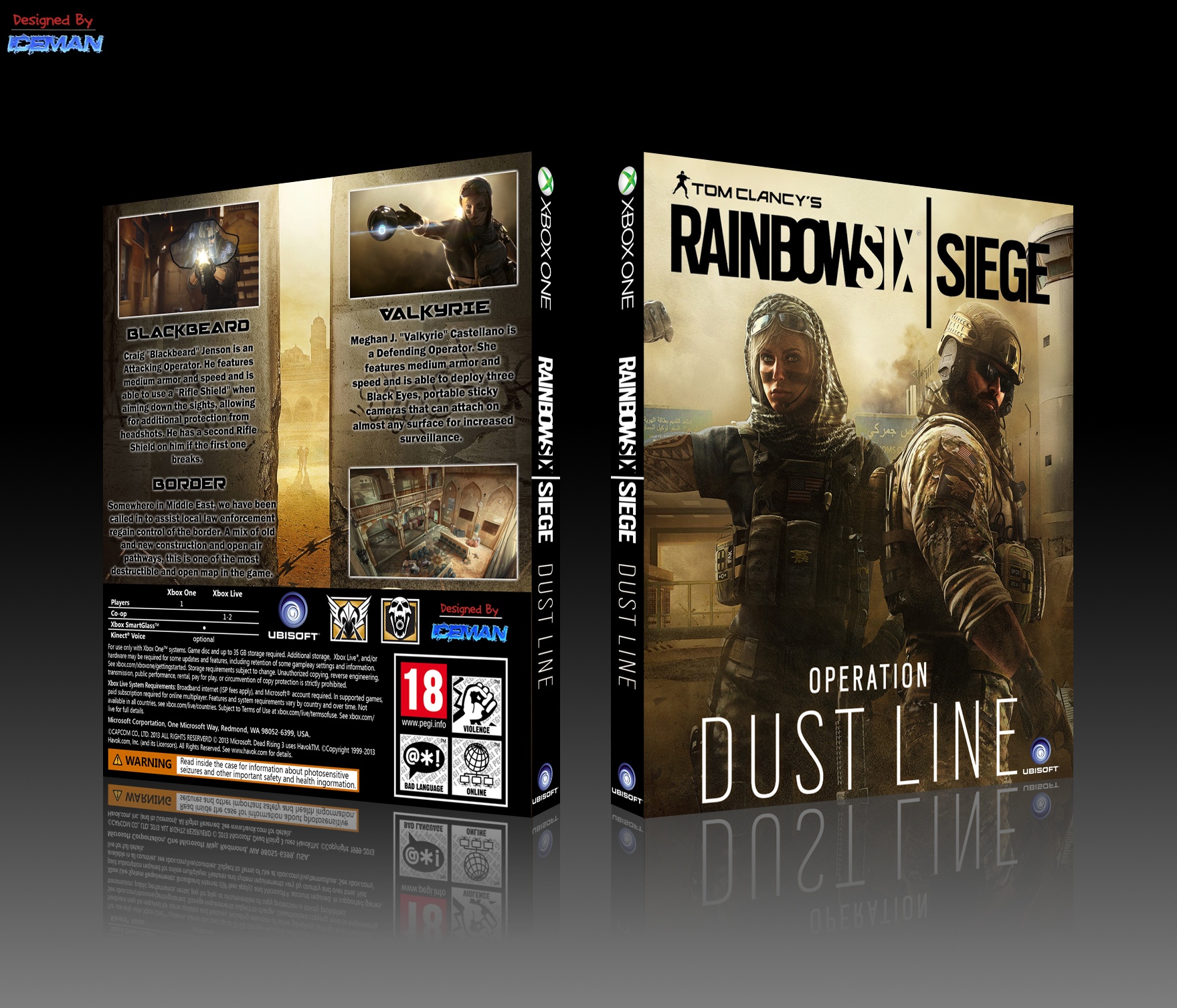 Tom Clancy's Rainbow Six: Siege box cover
