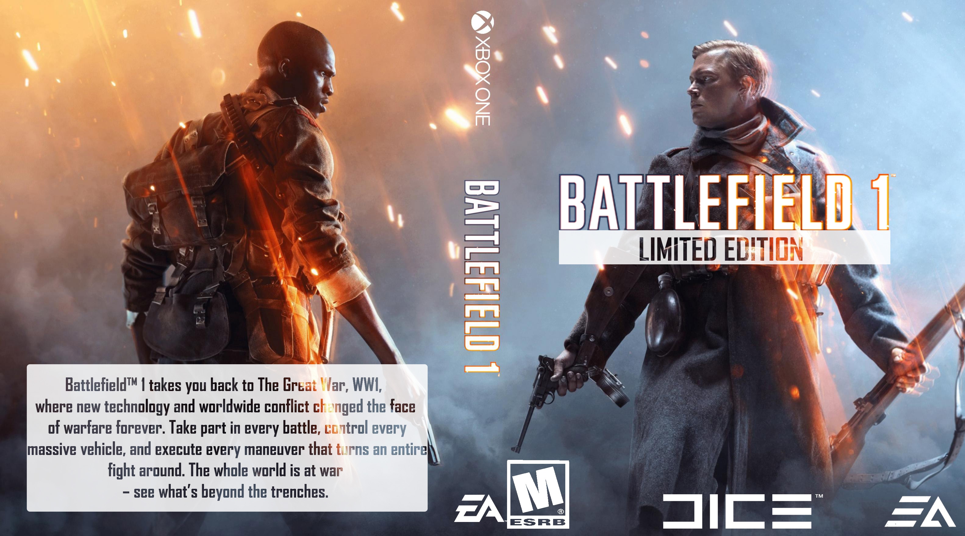 Battlefield 1 box cover