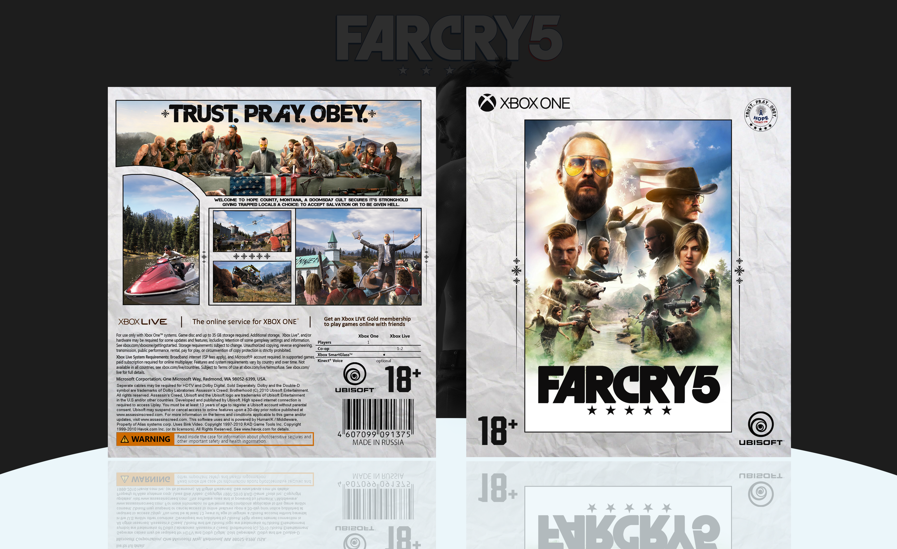 Far Cry 5 box cover