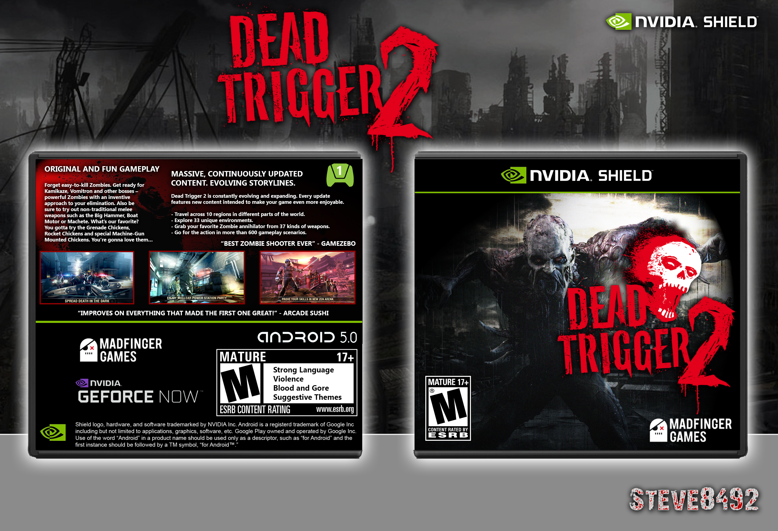 Dead Trigger 2 box cover