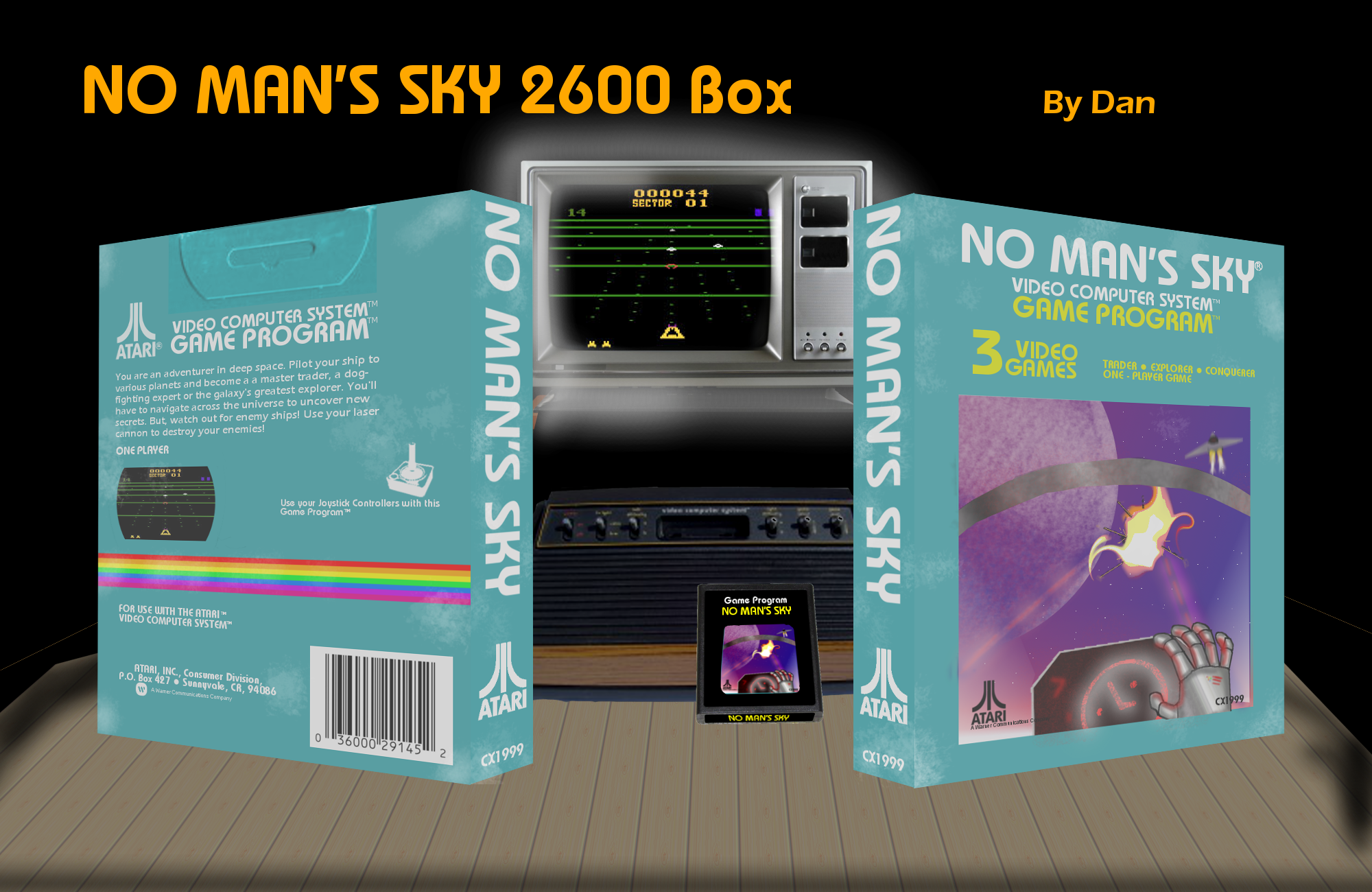 No Man's Sky box cover