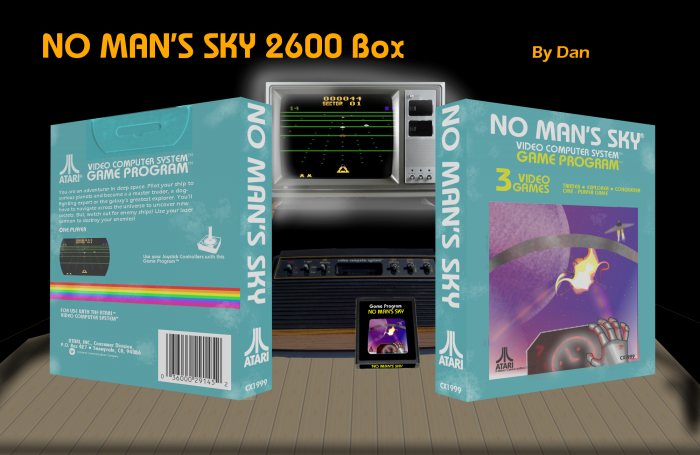No Man's Sky box art cover