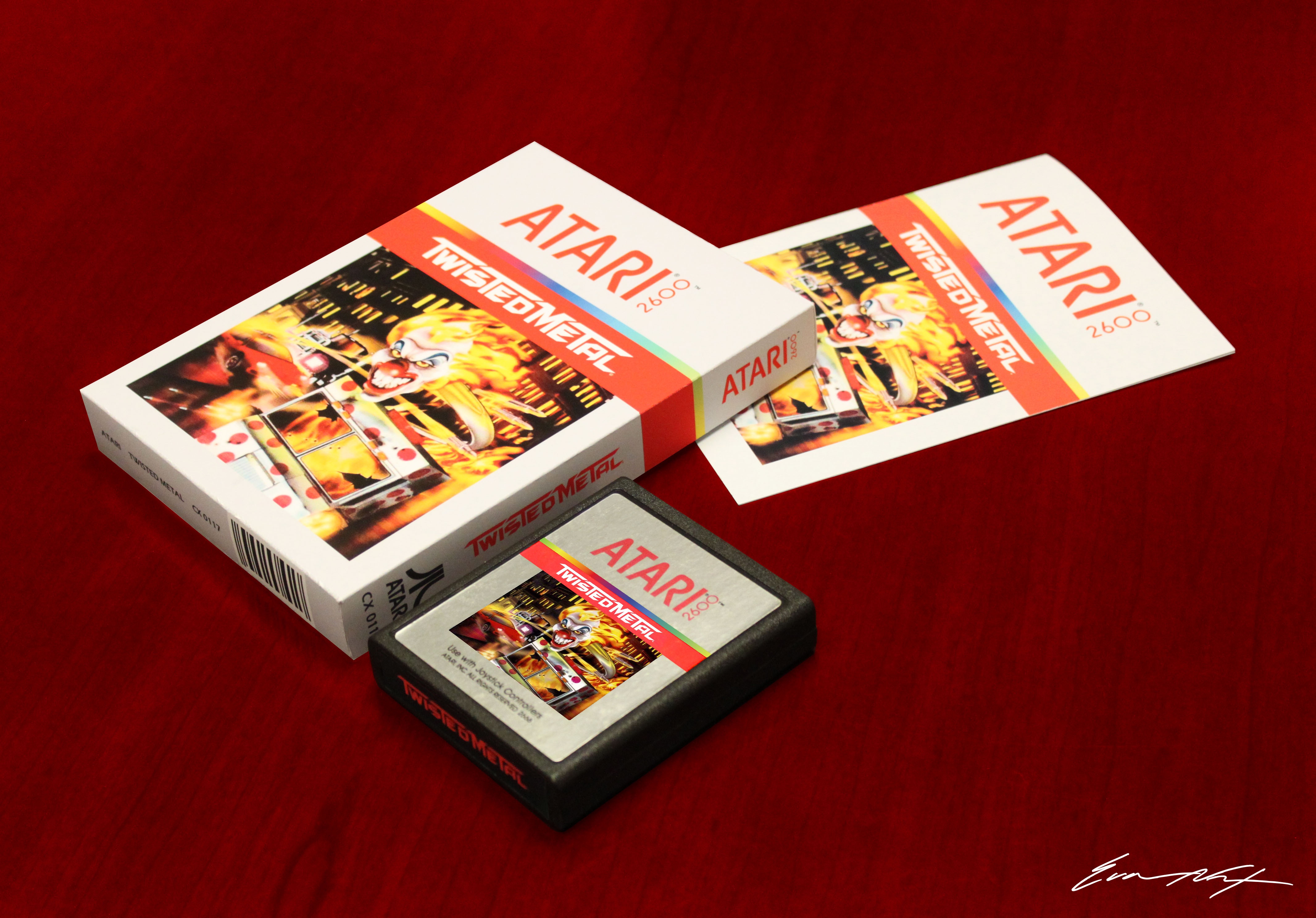 Twisted Metal | Atari 2600 box cover