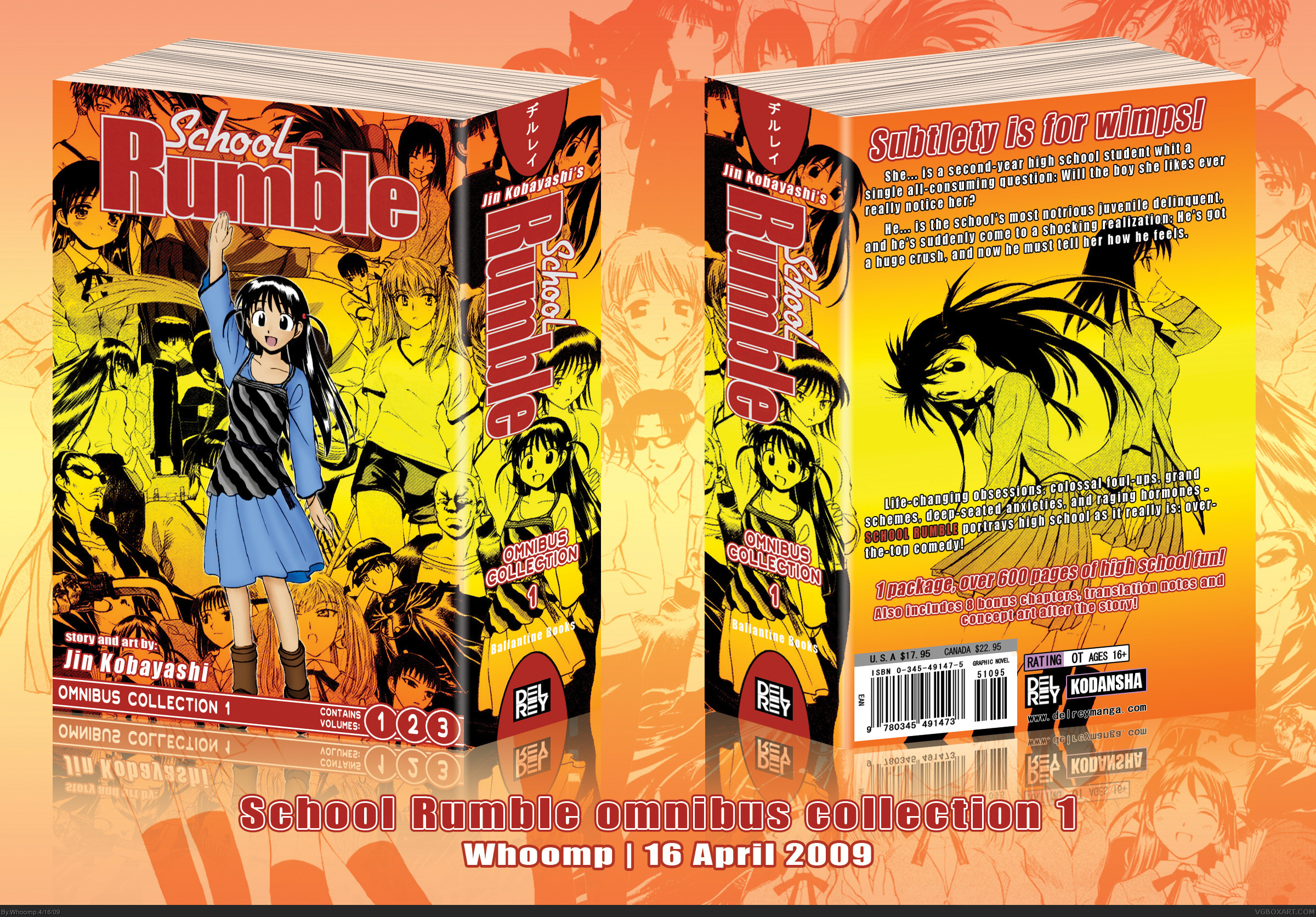 School Rumble Omnibus Collection 1 box cover