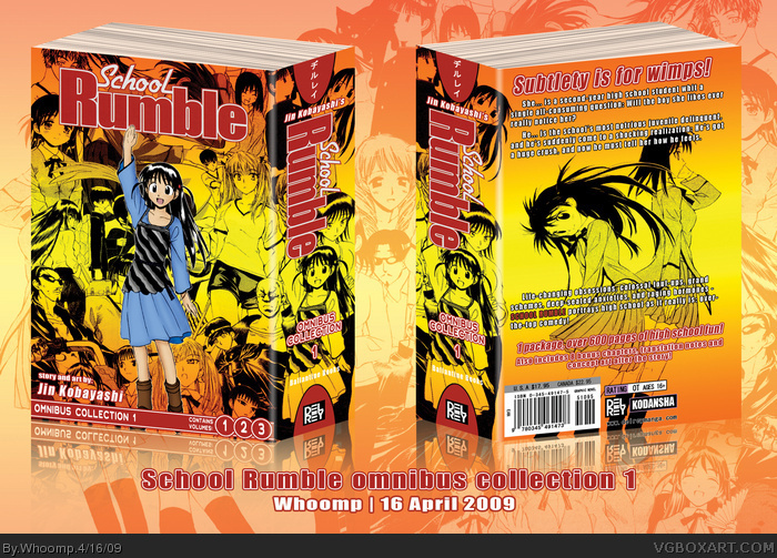 School Rumble Omnibus Collection 1 box art cover