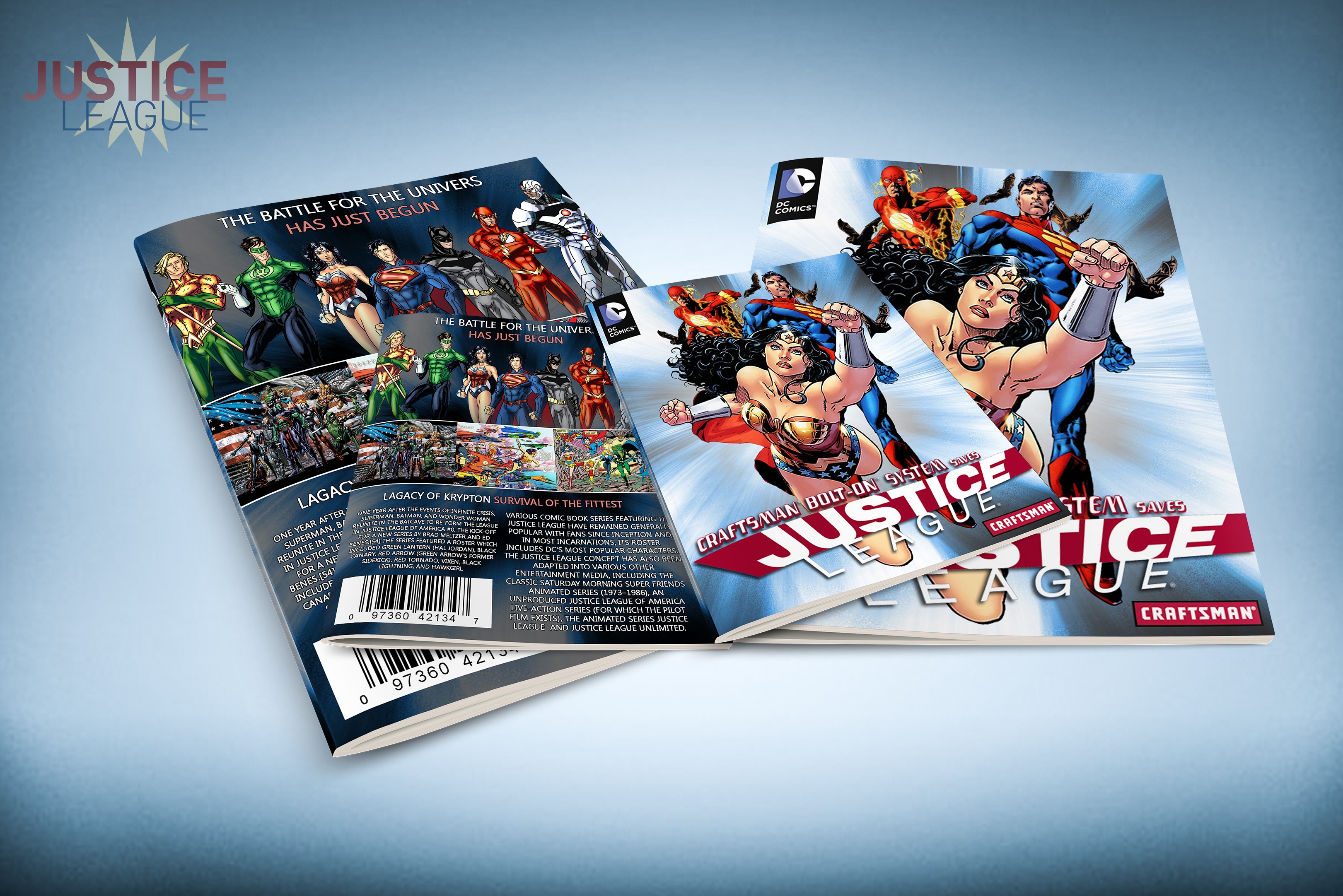 Justice League box cover