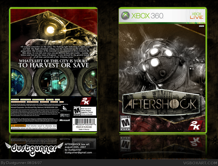 AFTERSHOCK box art cover