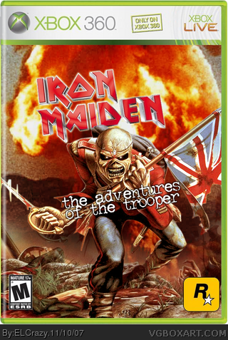 Iron Maiden: The Adventures of the Trooper box cover