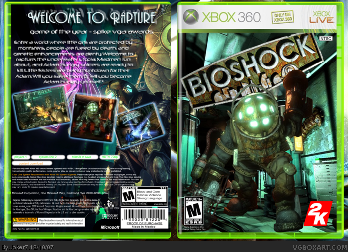 BioShock box art cover