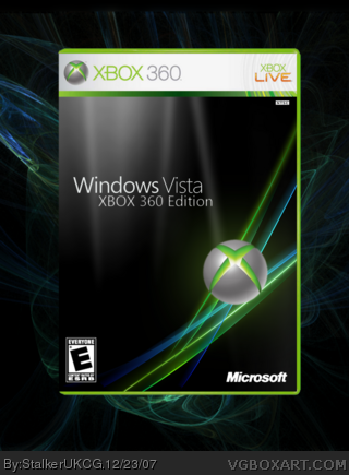 Windows Vista box art cover