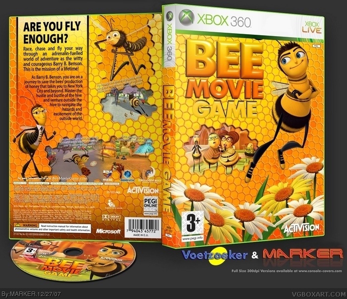 Bee Movie Game box art cover