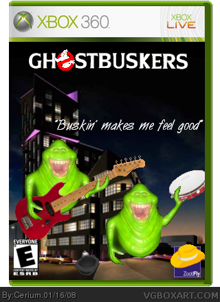 Ghostbuskers box cover