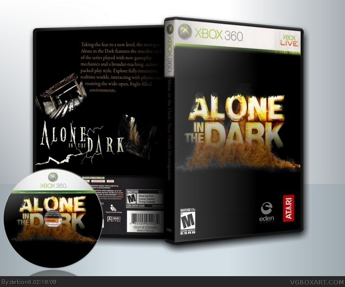 Alone In The Dark box art cover