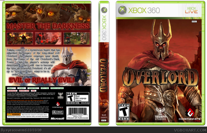 Overlord box art cover