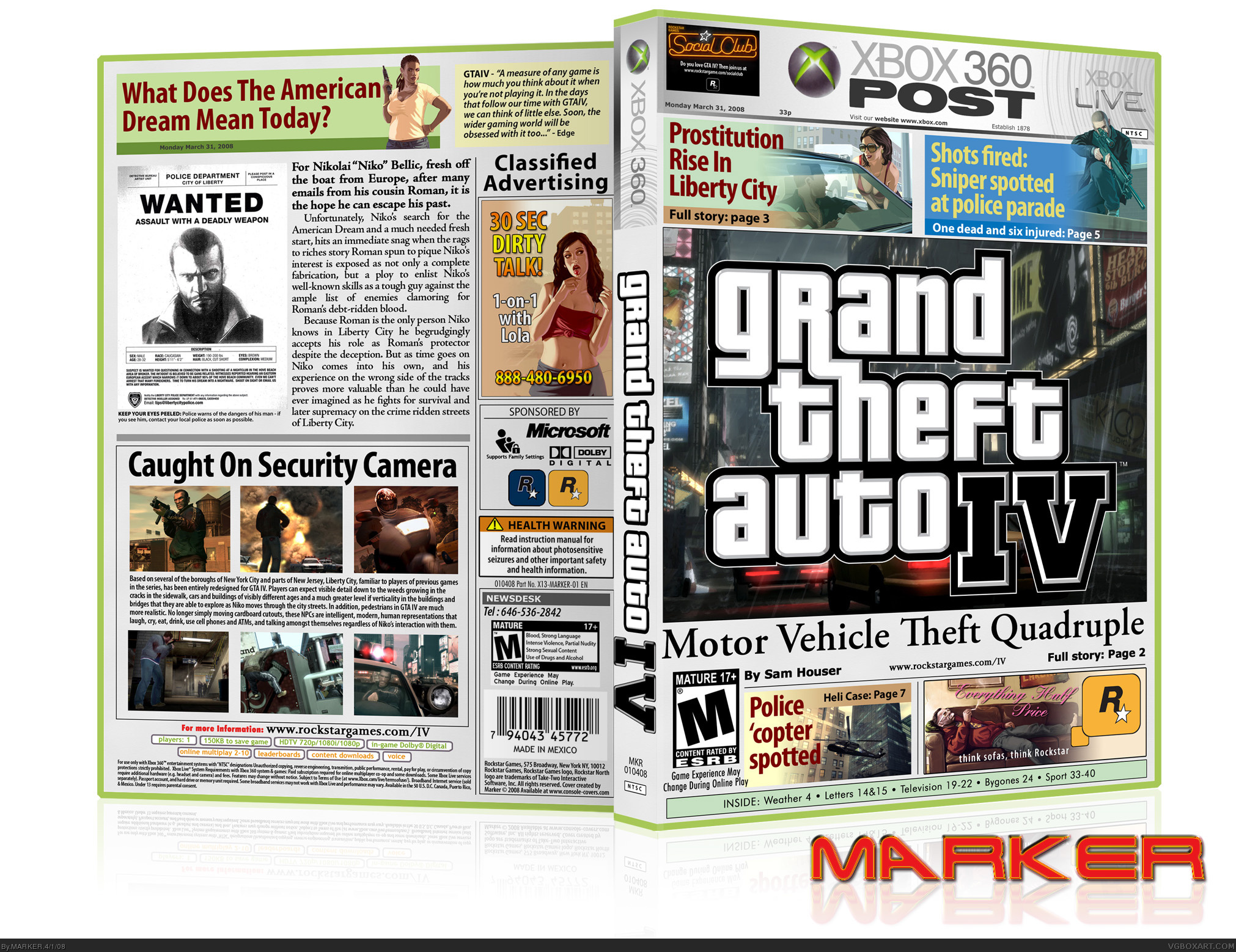 Grand Theft Auto IV box cover
