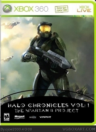 Halo Chronicles Vol:1 The SPARTAN II Project box cover