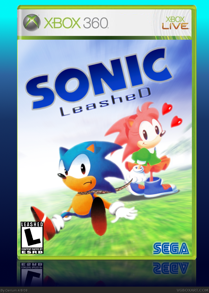 Sonic Leashed box cover