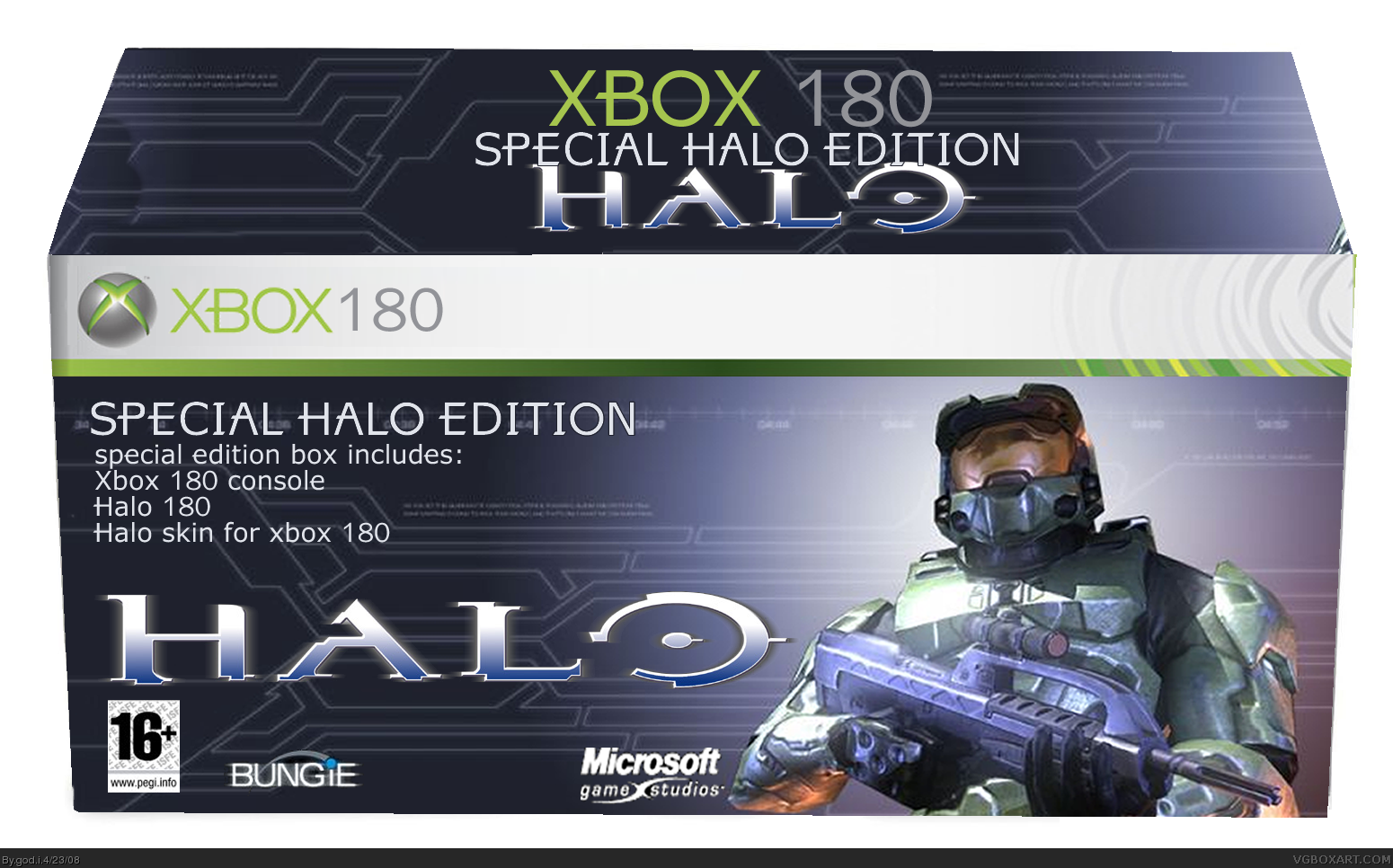 Halo 180 box cover